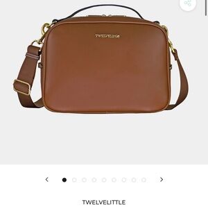TWELVElittle Brown Crossbody Diaper Clutch